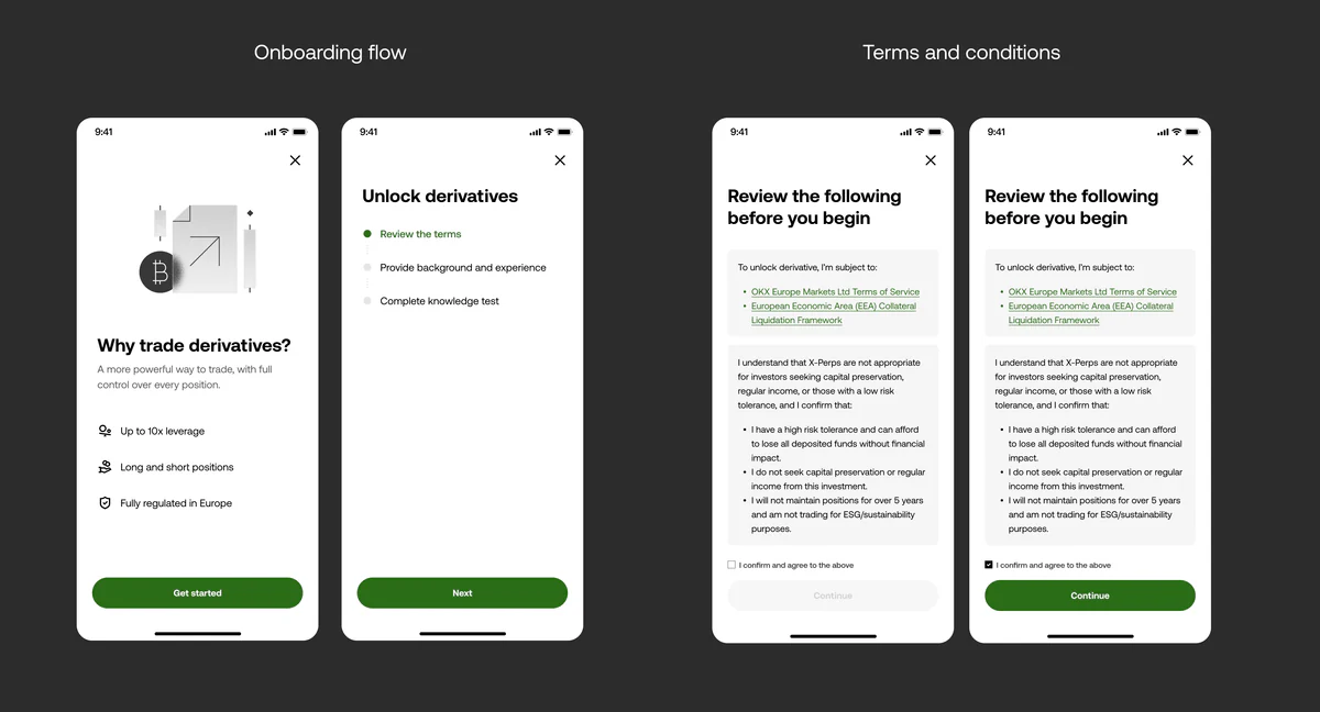 Entry points, eligibility and the X-Perps trade experience — 2 of 8